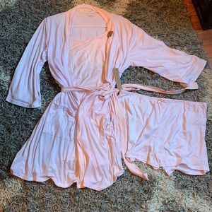 Rae Dunn Love 3-piece Pajama Set Large